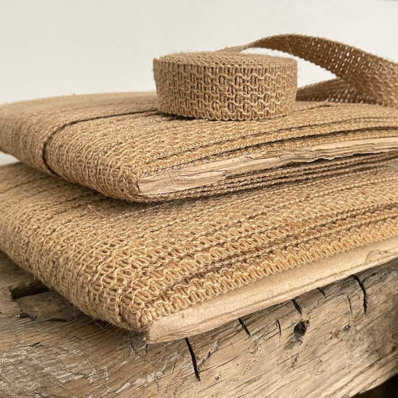Crafting Straps 5 Meters French Vintage Burlap Trim Jute Bag Handles