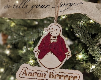 Aaron Brrrrrr Hamilton Ornament