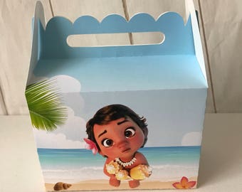 Baby Moana favor bags, Baby Moana party, Baby Moana decor, Baby Moana Party Favor Gift Bag 12ct