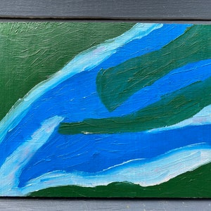 Riverside - 2011 - Oil on Wood - Original Artwork