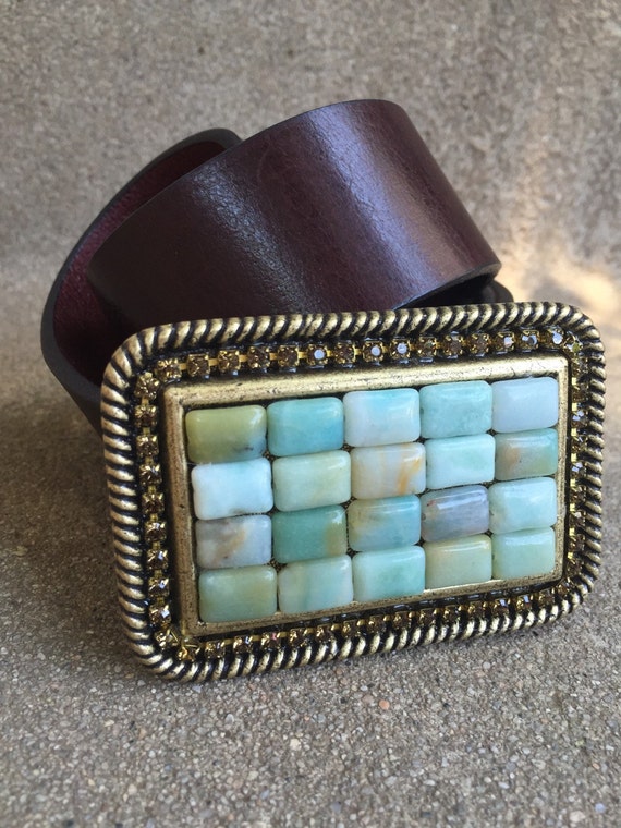 crystal designer belt