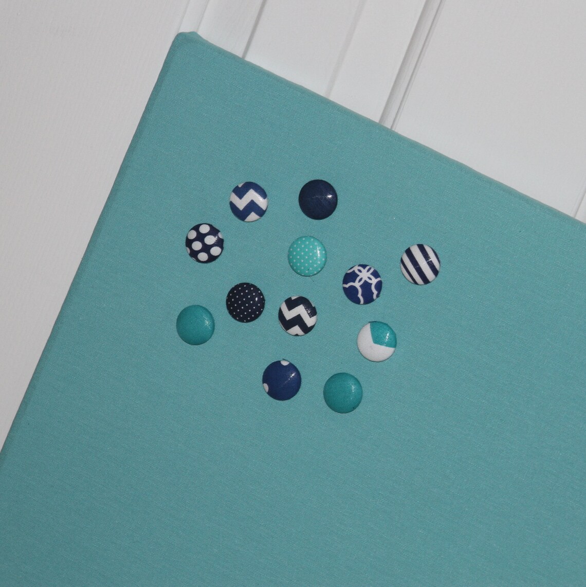 Board 14x26 Aqua Linen Board Etsy