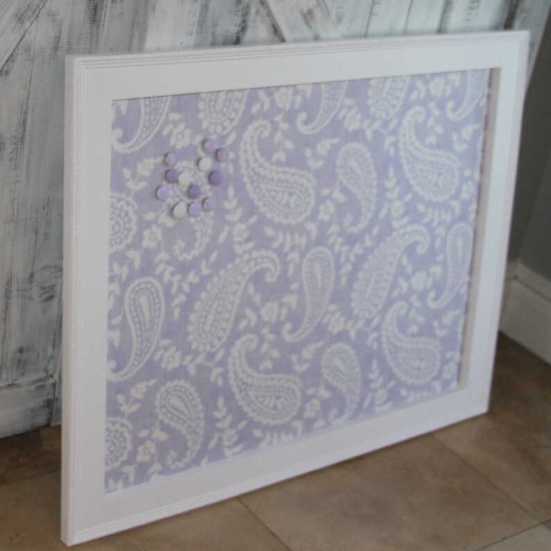 Framed Fabric Board Bulletin Board Memo Board Etsy