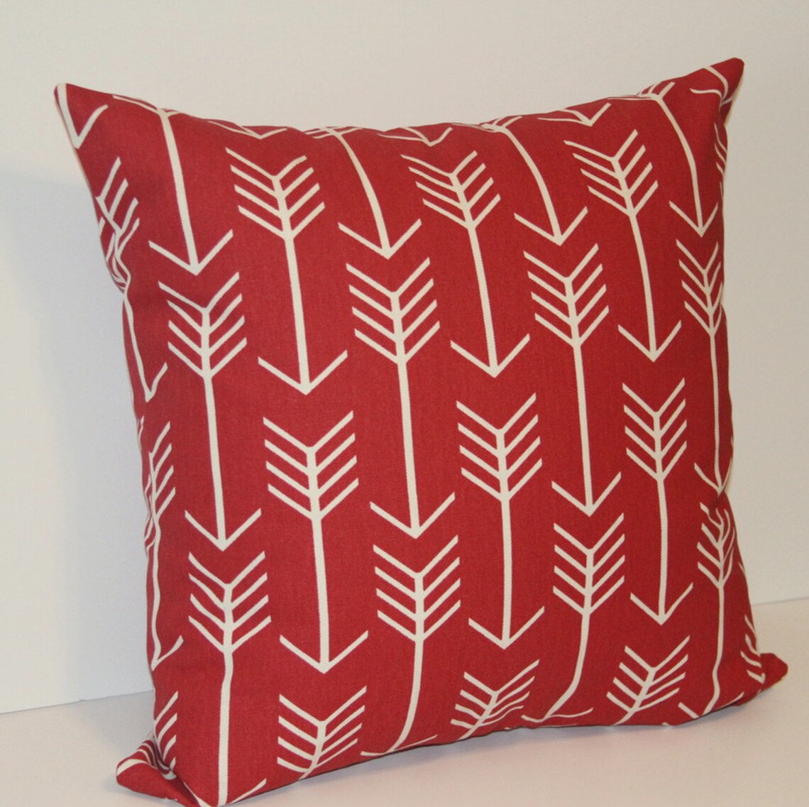 Red Arrow Pillow Cover Throw Pillow Tribal Apache Couch Etsy