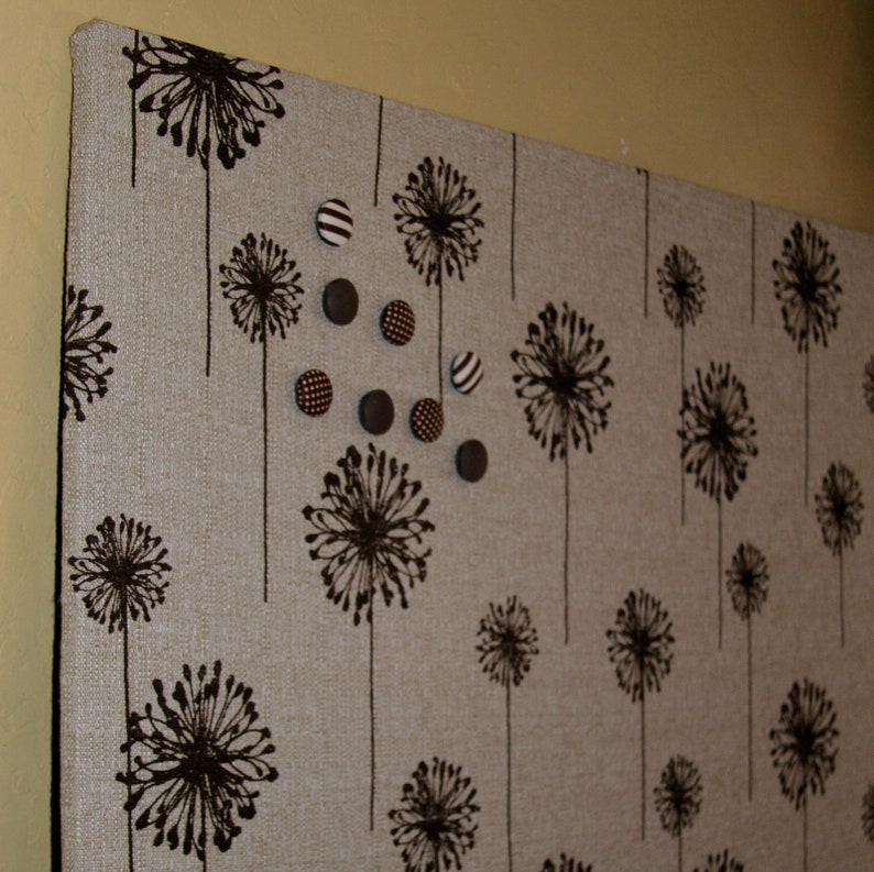 BOARD Fabric Bulletin Board Large Etsy