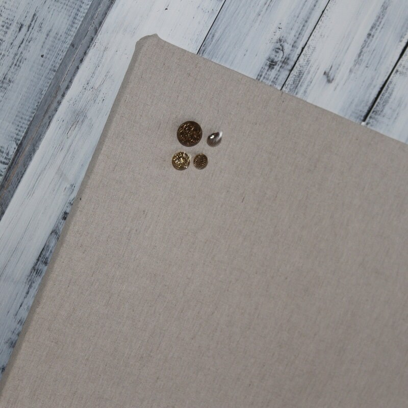 Fabric Bulletin Board Linen Pin Board Cork Board Family Etsy