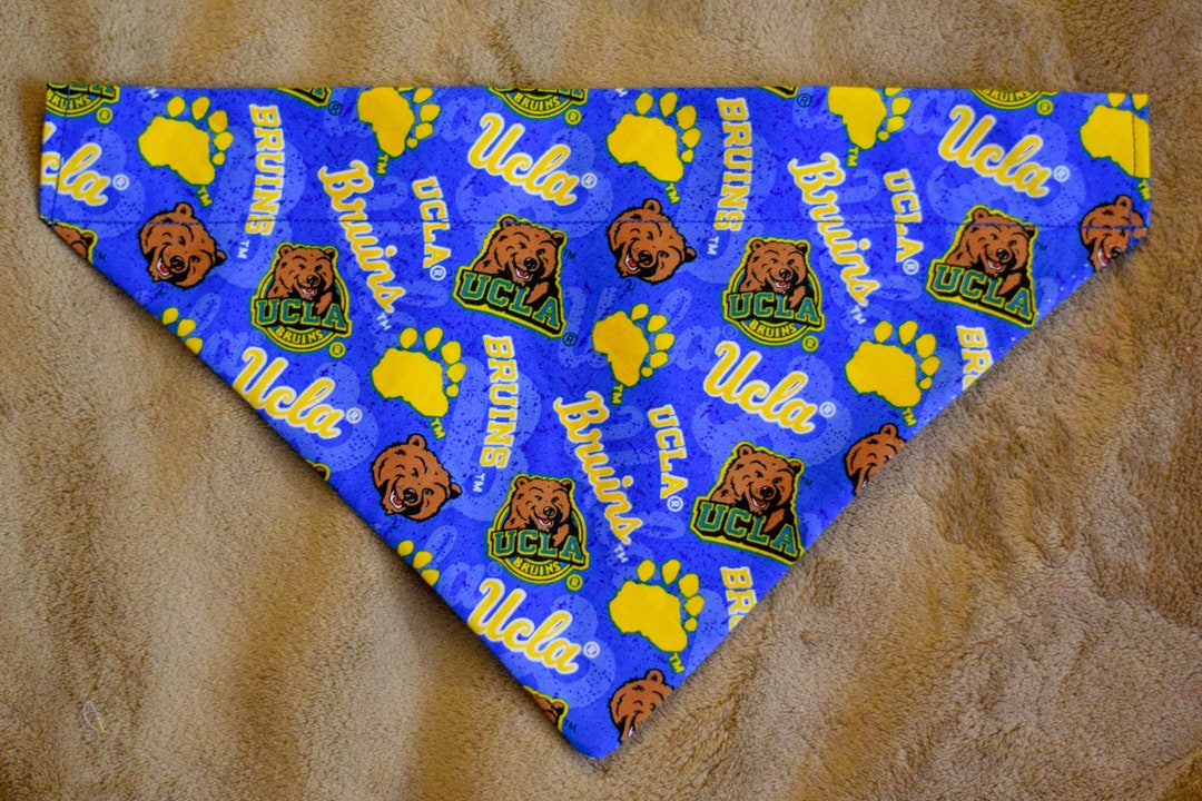 UCLA Bruins Overcollar Handsewn Dog Bandana Etsy