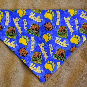 UCLA Bruins Over-Collar Hand-sewn Dog Bandana