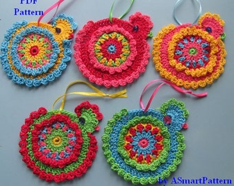 Crochet Easter Chicks Pattern: Colorful Decoration (PDF Pattern)