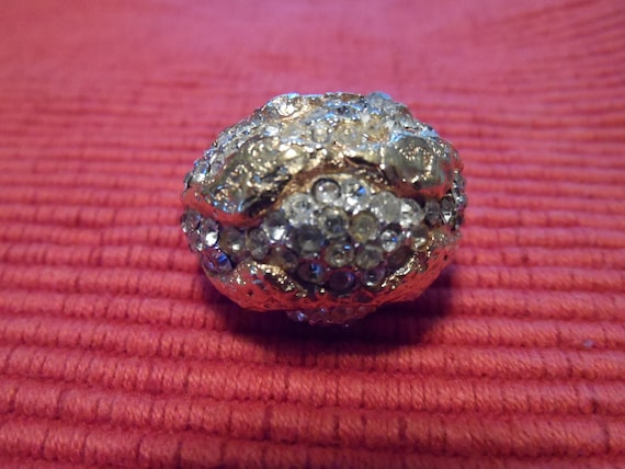 Wow - 60s Vendome adjustable statement ring, gold… - image 3