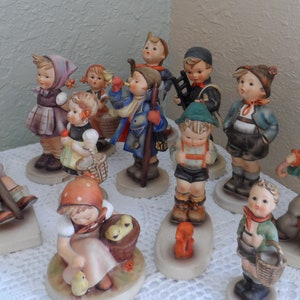 Collection of 13 Wonderful Goebels Hummel Figurines - Available as single items, or as groups-Let's Talk!