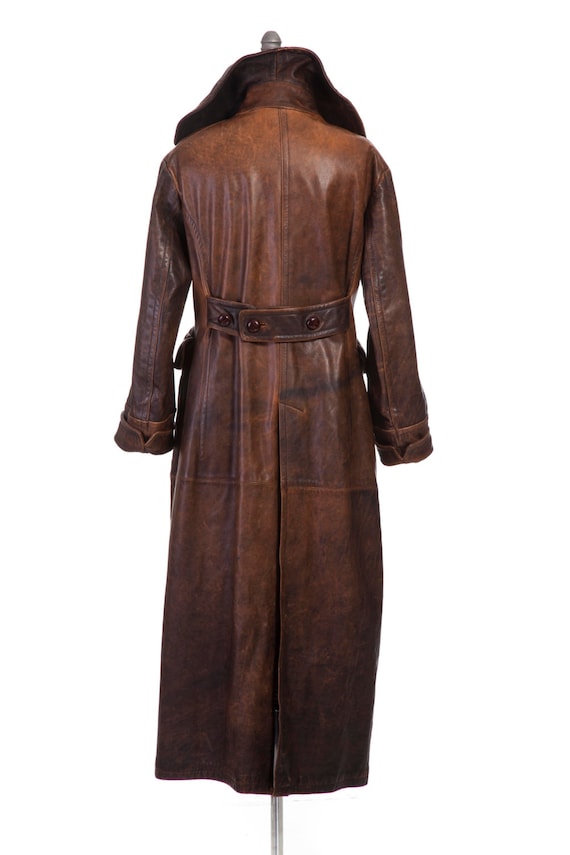 An authentic & one of a kind brown full length  J… - image 2