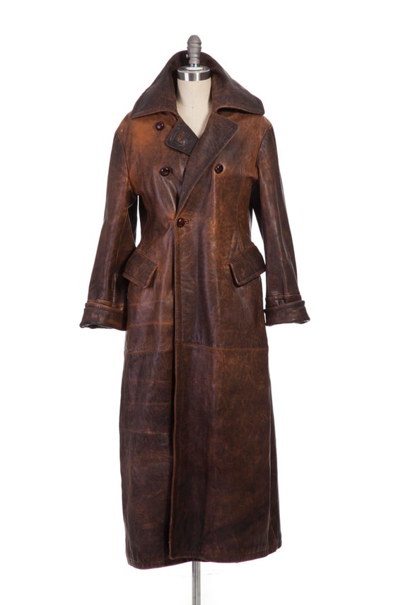 An authentic & one of a kind brown full length  J… - image 1
