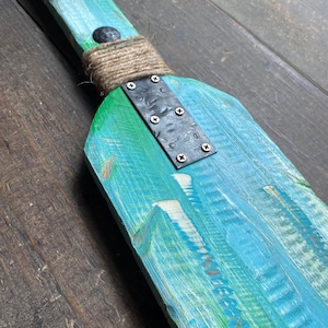 Rustic Wood Beach Paddle - Wood Paddles Decor - Beach Paddles - Beach Decorations Oars - Paddle Decor - Beach House Decor - Beach Wall Decor