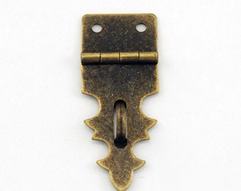 Rustic Latch - Rustic Fancy Hasp - Old Fashion Antique Style Metal Latch