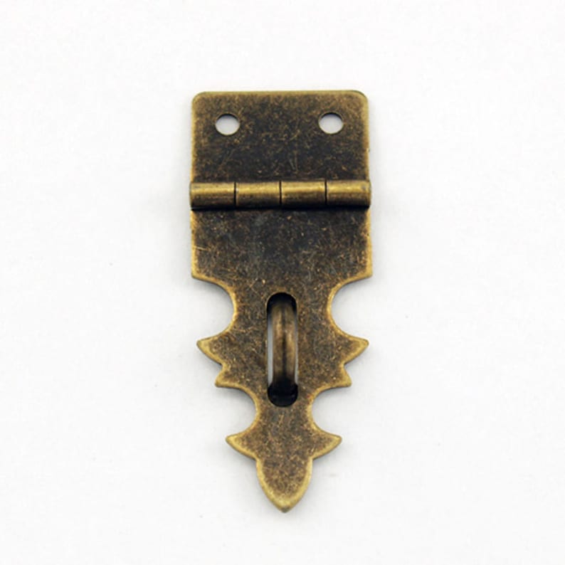 Rustic Latch Rustic Fancy Hasp Old Fashion Antique Style Metal Latch image 1