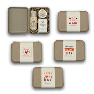 Personalized Valentines Day Self Care Gift Box For Him, With His Name, Grooming kit, Soap, deodorant and cologne