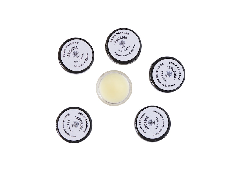 Solid Perfumes and Colognes Samples
