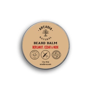 Beard Balm, Handmade, Great for Beard Moisturizerizing, Conditioning, and Effortless Styling