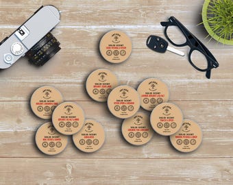 Solid Cologne Balm, with Fresh, Clean, and Earthy Scents, Easy to Carry