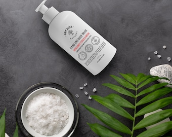 Hand Body Wash, Organic, With Florals, Exotic and Sweet Scents