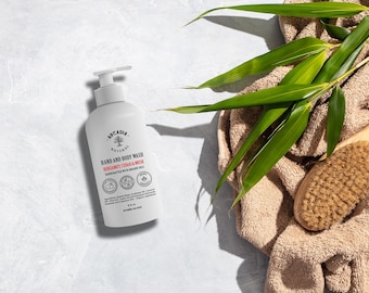 Hand and Body Wash, Organic, With Fresh, Clean, and Earthy Scents