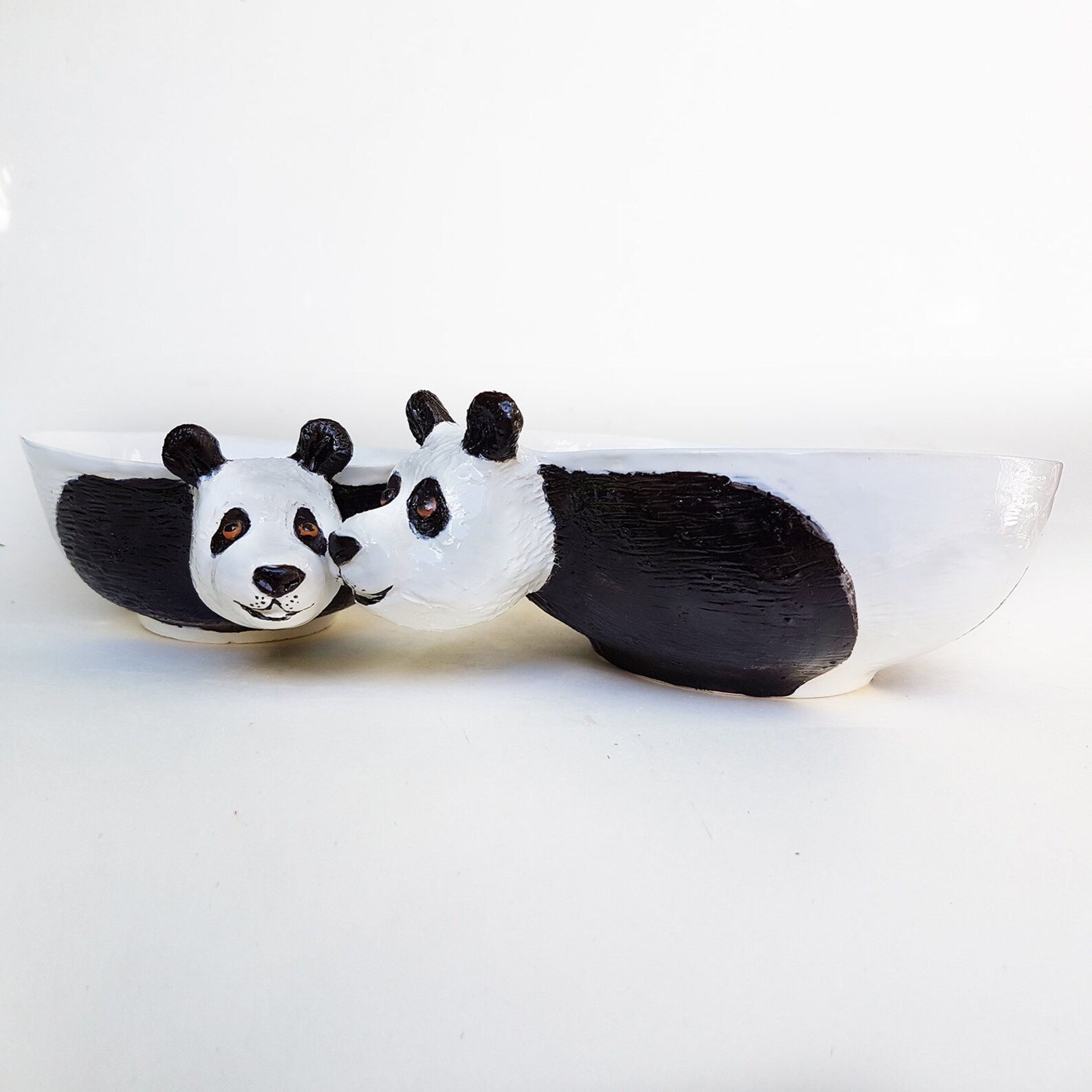 Panda Ceramic Bowl Panda soup bowl cereal bowl animal Etsy