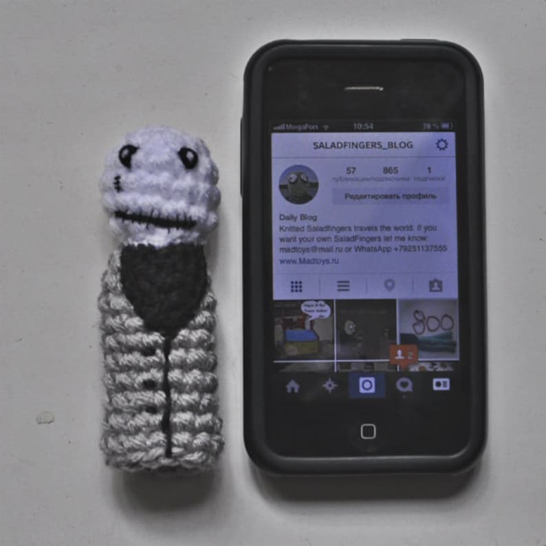 Hubert Cumberdale/salad Fingers/finger Etsy