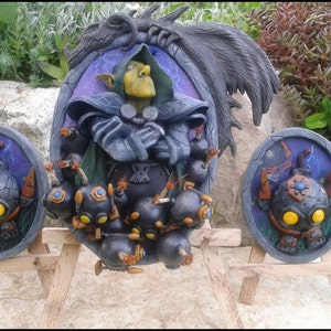 Esempio di ordine personalizzato - Dr. Boom / scultura Hearthstone (fatto a mano, scultura e pittura)