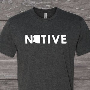 Arizona Native State T-shirt Tee Tshirt Unisex AZ