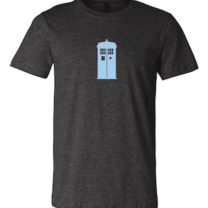 Tardis Dr Doctor Who T-shirt Tee Tshirt Unisex