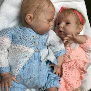 GEMELOS REBORN (esculpido por Donna Rubert)
