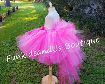 Flamingo Bustle Tutu - Hot pink Flamingo Tutu Skirt Flamingo Skirt