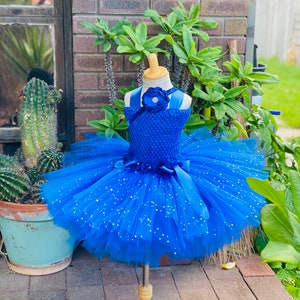  Tutú de ballet para niñas azul rey : Ropa, Zapatos y Joyería