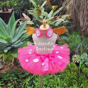Paw Dog Tutu Outfit, Hündchen Tutu Outfit mit Stirnband, Paw Hund Mädchen Outfit, Mädchen Paw Outfit, Kleinkind-Hundekostüm