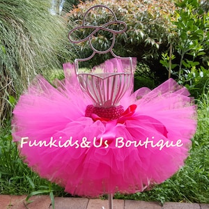 Baby Hot Pink Tutu Skirt,wedding tutus, Newborn Tutu skirt, toddler, girl Hot pink Tutu image 1