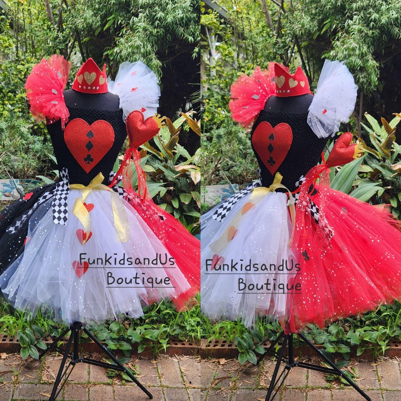 Queen of Hearts Costume Adult - Etsy