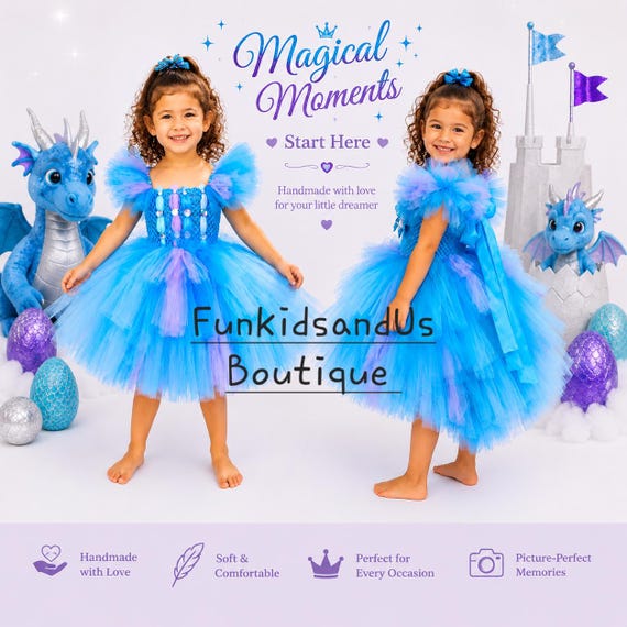 dragon dress (PRE-PRE-ORDER) S The soft fabric and flared skirt give it an elegant twist that brings out the intricate design with a beautiful vibrancy Ice Dragon Gown by Firefly-Path
