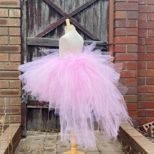 Pink Flamingo Bustle Tutu - pink Flamingo Tutu Skirt Flamingo Skirt -  Girl bustle skirt