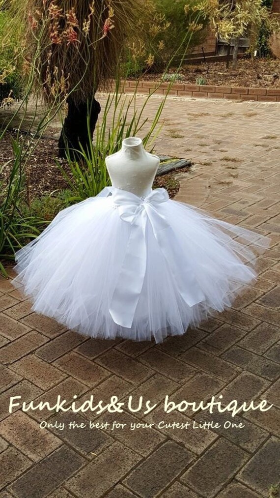 Big white tutu skirt hotsell