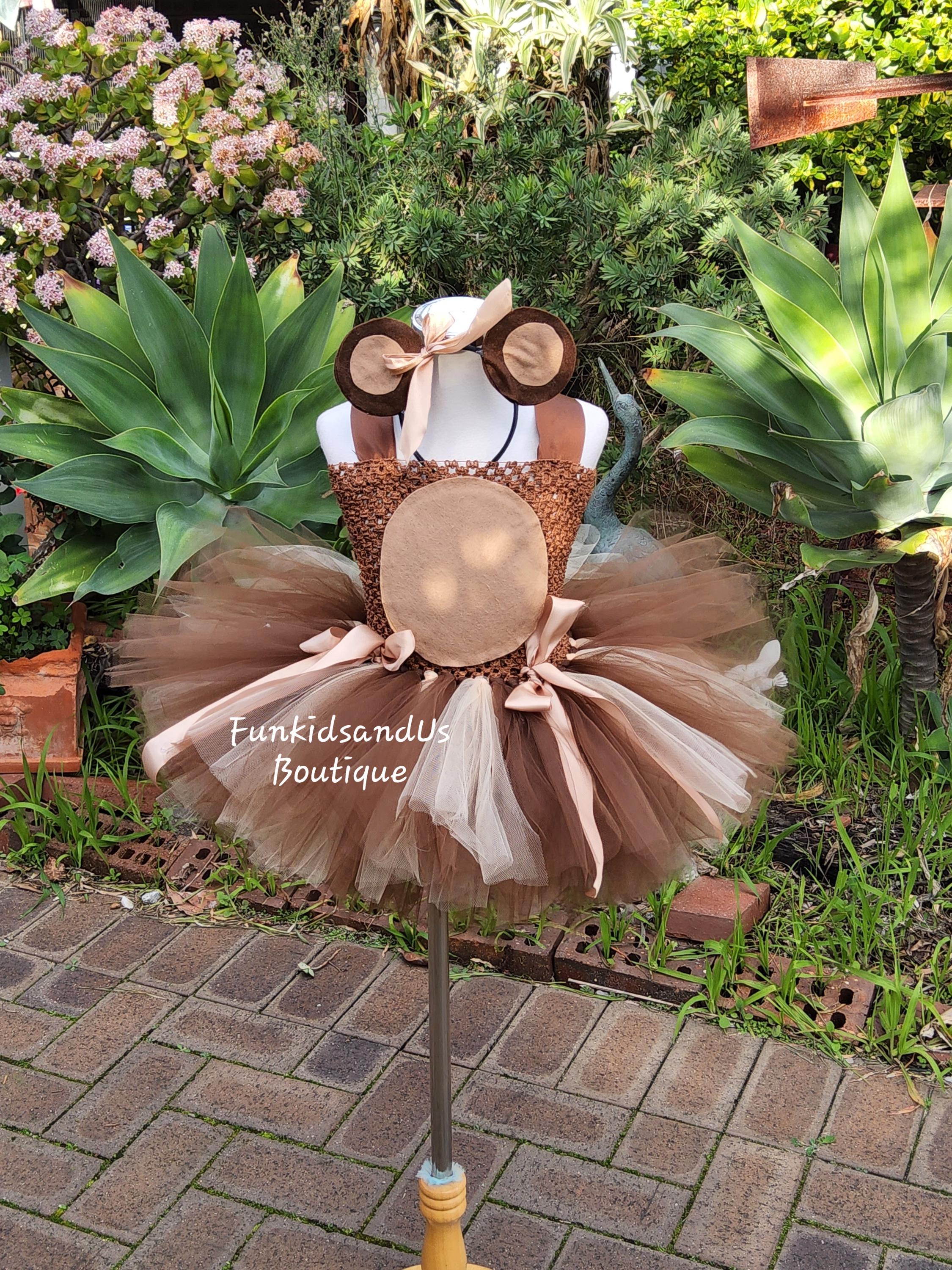Monkey Birthday Dress