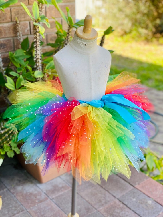 Rainbow unicorn skirt cheap