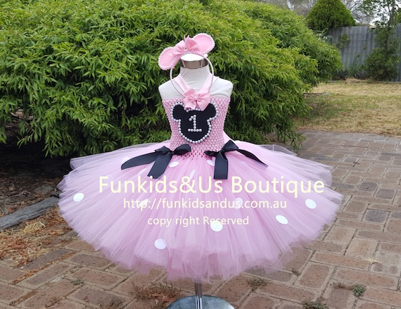Vestido De Minnie Mouse Rosa Off 72