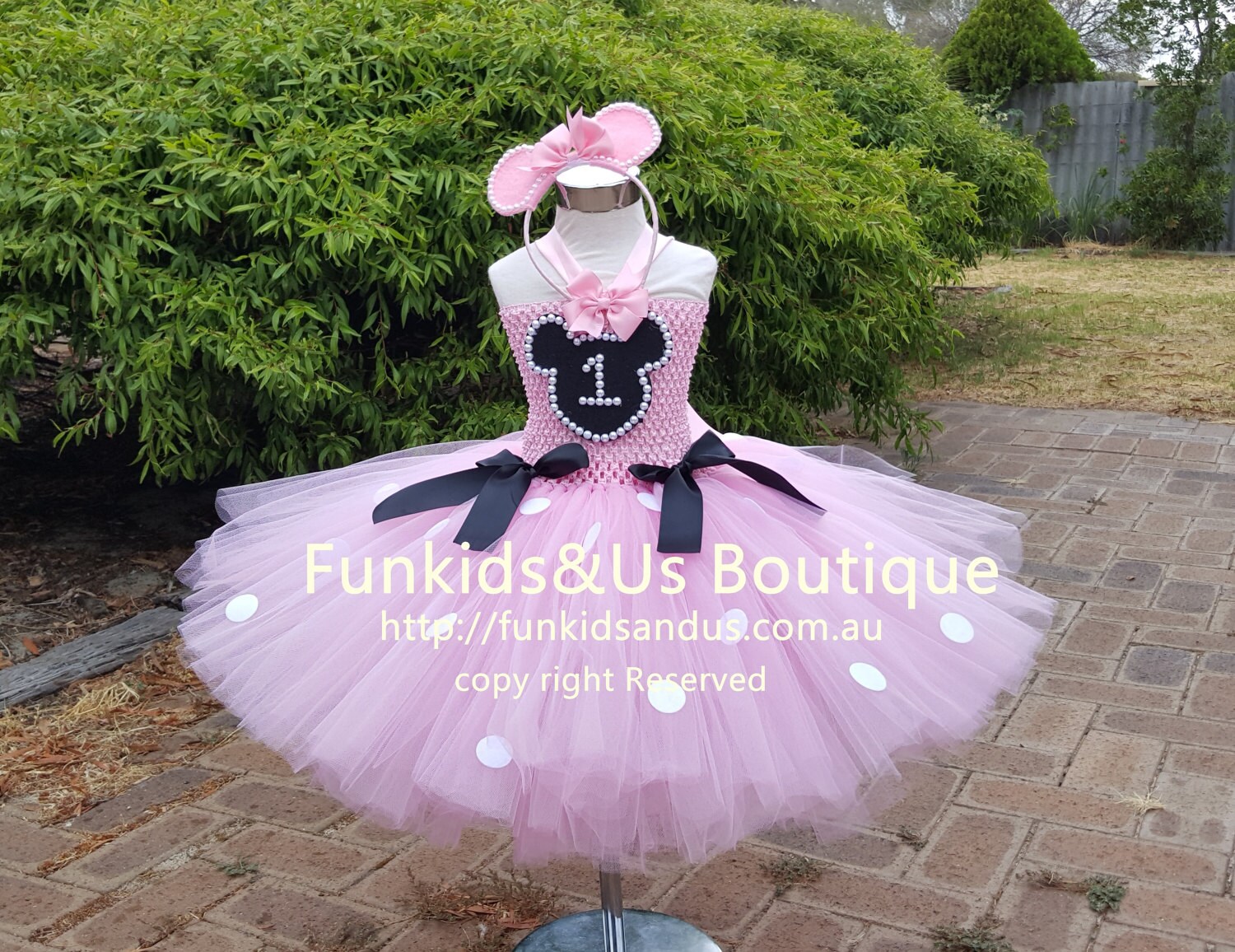 minnie inspired dress