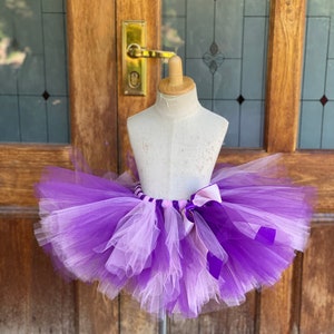 Purple Pink Tutu Smash Cake  - Purple pino Baby Tutu Skirt - Newborn, toddler,Girl tutu skirt-   Newborn Tutu Skirt -  Newborn Tutu