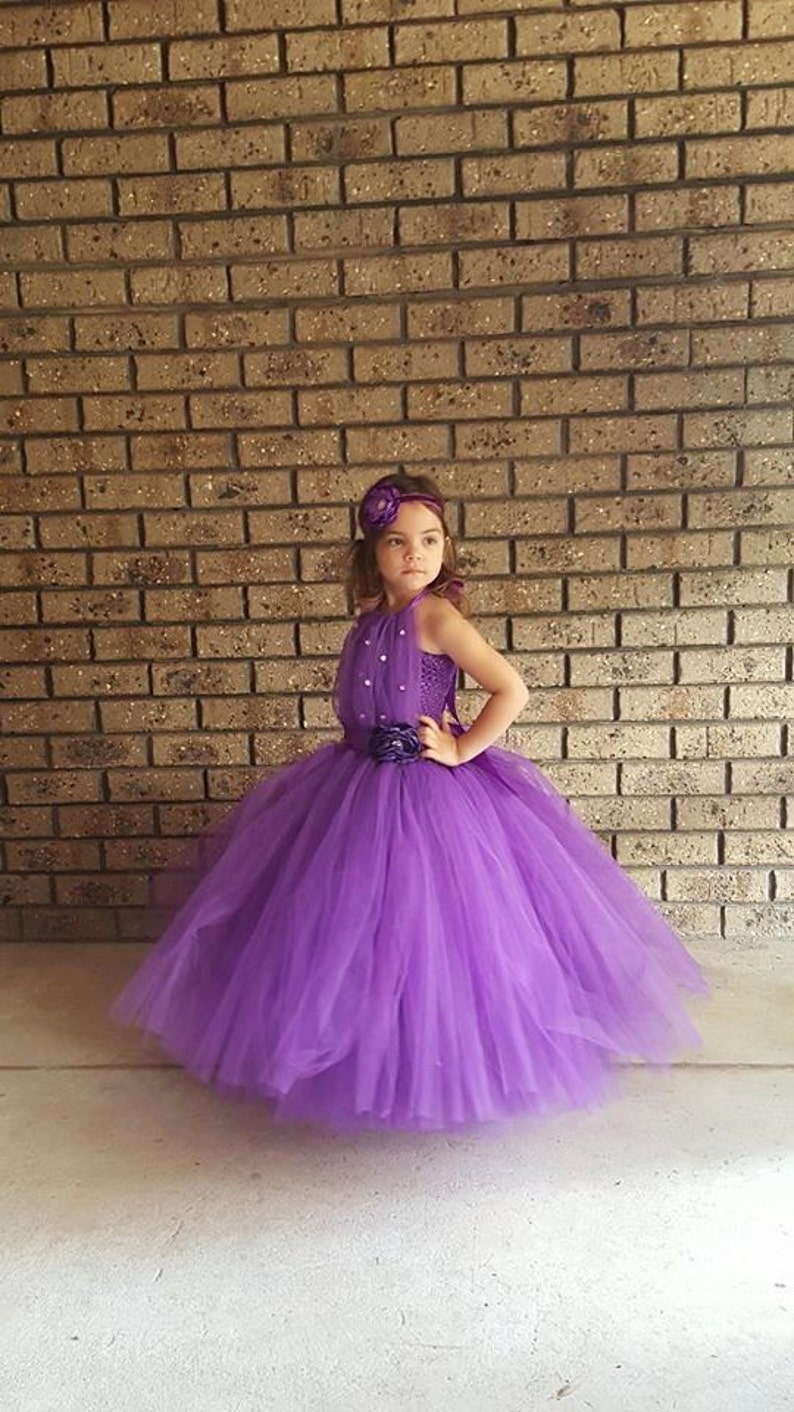 tutu violet fille