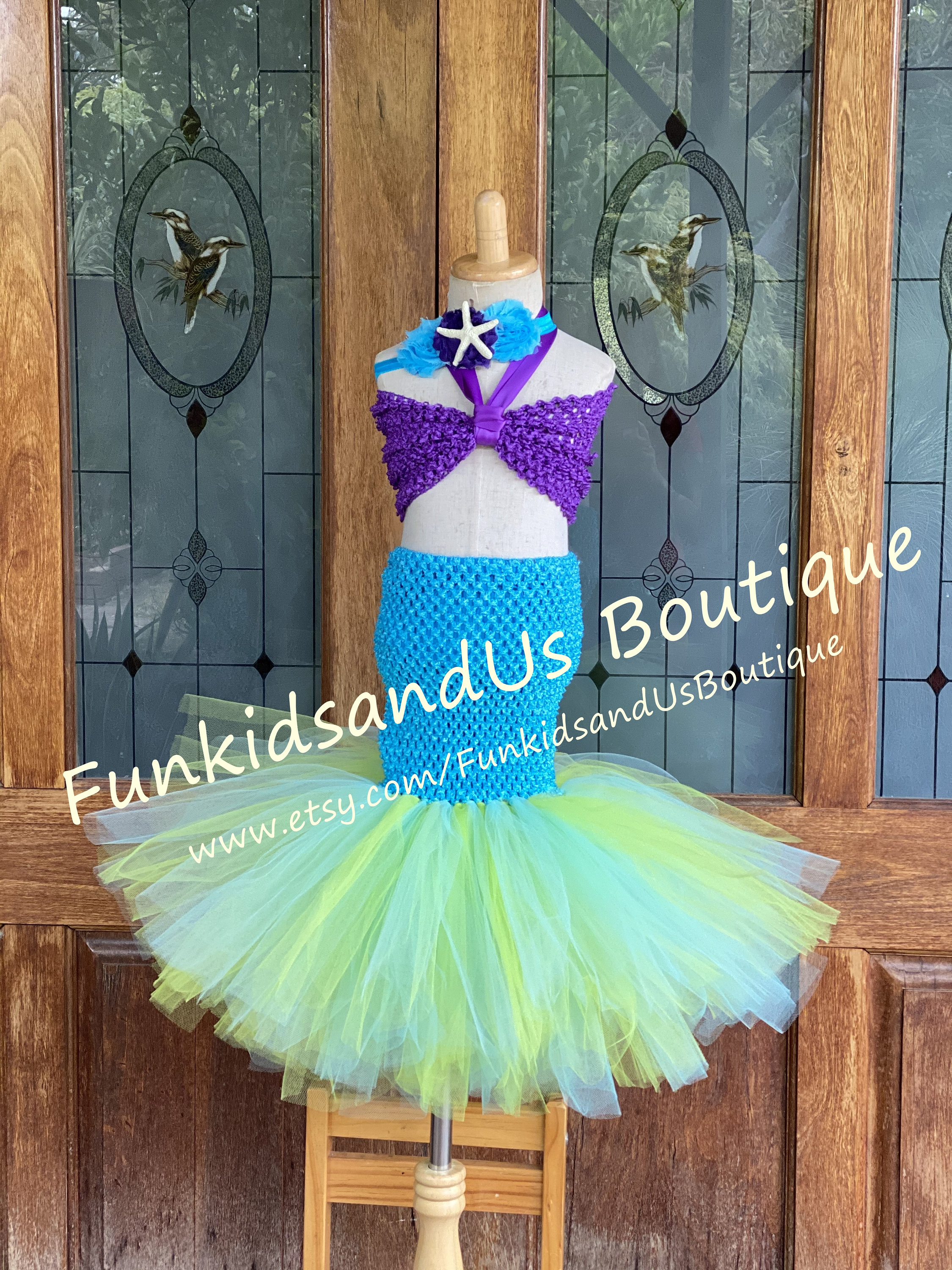 the little mermaid tutu dress Little Mermaid Tutu Dress: Under The Sea Birthday Outfit, Photo Prop