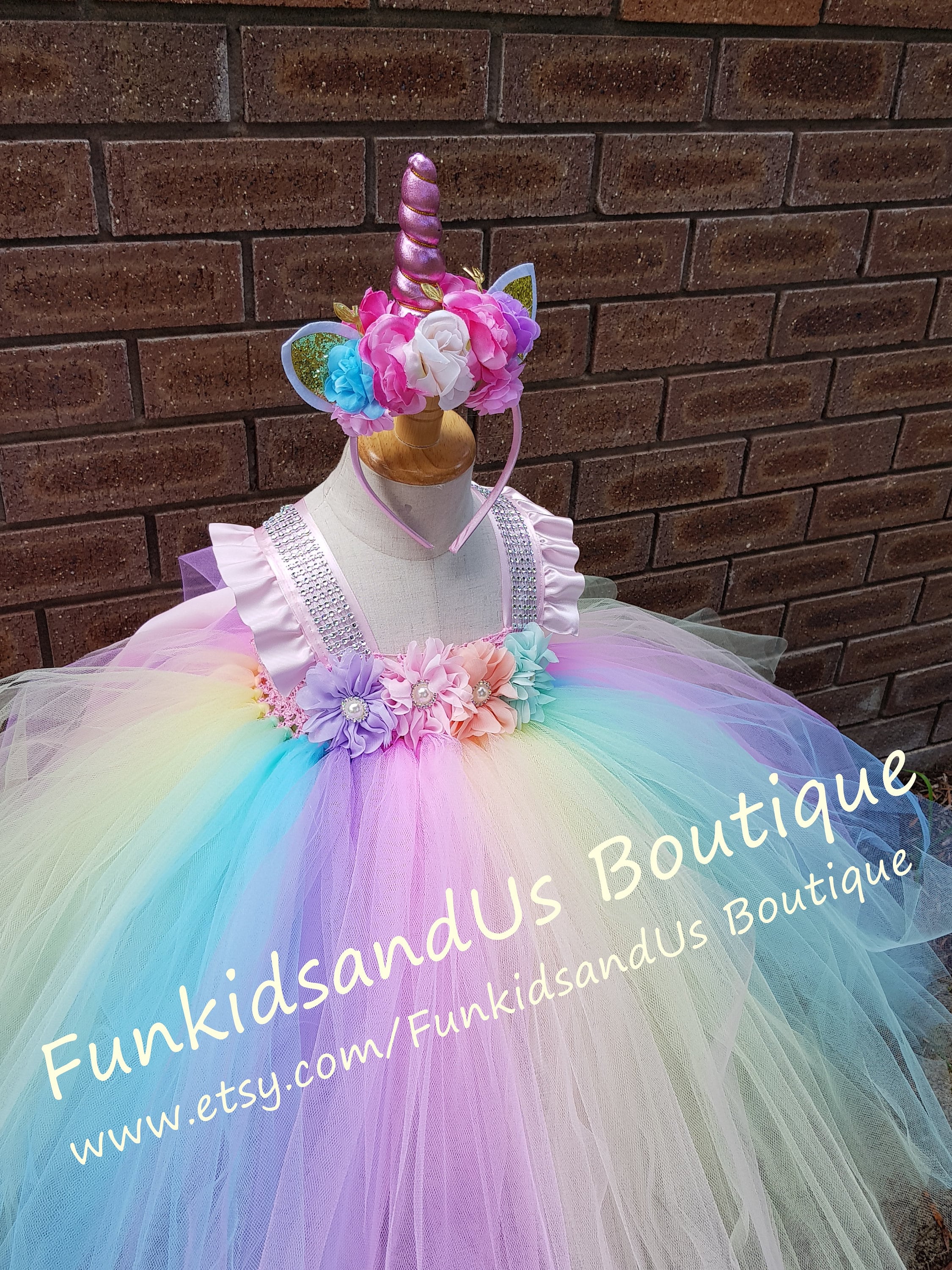 unicorn princess tutu dress Unicorn Princess Tutu Dress