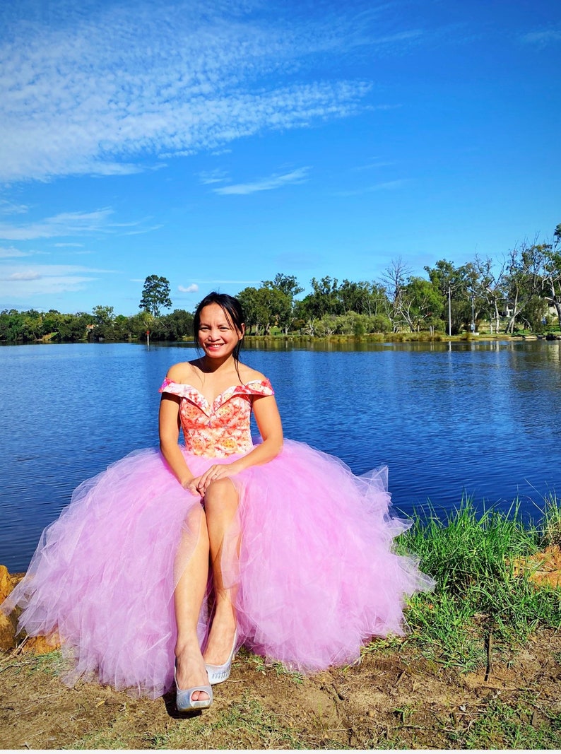 Adult Tutu, Bridesmaid Adult Tutu, adult Cocktail-Length Tutu Skirt , Weddings Bachelorette Party Photo Shoot image 7