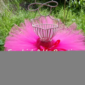 Baby Hot Pink Tutu Skirt,wedding tutus, Newborn Tutu skirt, toddler, girl Hot pink Tutu image 5